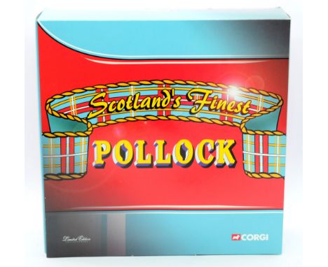 Corgi a boxed CC99130 Scotland's Finest "Pollock (Scotrans) Ltd, Musselburgh" Set which comprises of&nbsp; 3 x Tractor Units,