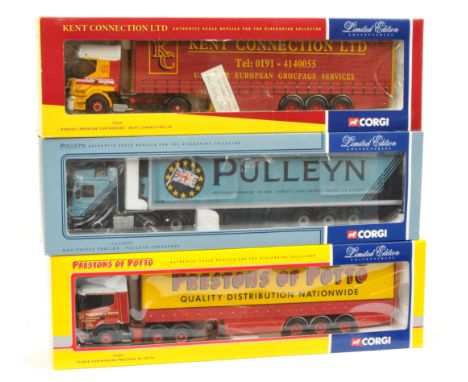 Corgi a boxed group of 1:50 Scale Trucks comprising of 75604, CC12005 and 76404 (see photo). Conditions appear to be Excellen