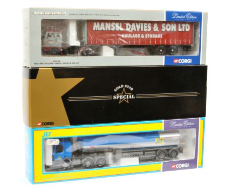 Corgi a boxed group of 1:50 Scale Trucks comprising of CC11907, 75302 and CC13108 (see photo). Conditions appear to be Excell