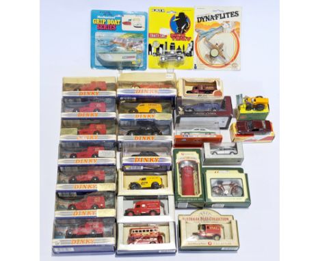 Matchbox (Dinky), ERTL, Schuco &amp; similar, a boxed &amp; carded group, to include Schuco 1:43 305.643 Audi 80 "Polizei", P