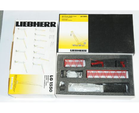 YCC Models a boxed 1:50 Scale No.YC780-SLK Lifting Heights on SKL Boom/Jib Combination for LG1550 Crane "RIGA MAINZ". Conditi