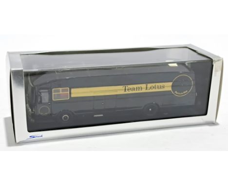 Spark 1:43 scale S0288 Transporter Team Lotus 1972, conditions generally appear to be Good (would benefit from gentle cleanin