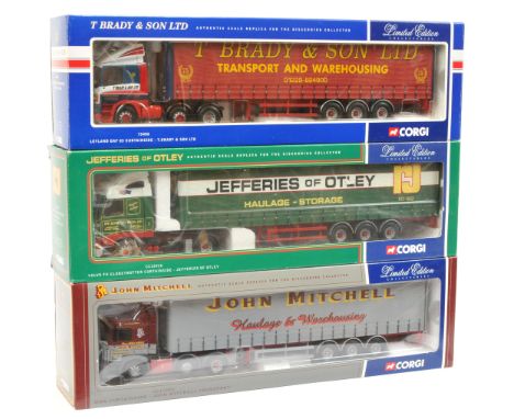 Corgi a boxed group of 1:50 Scale Trucks comprising of 75408, CC12001 and CC12416 (see photo). Conditions appear to be Excell