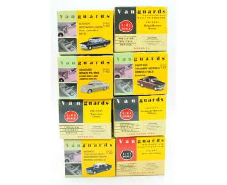 Vanguards a boxed group of mainly model cars (see photo). Conditions appear to be Near Mint (unchecked for completeness).&nbs