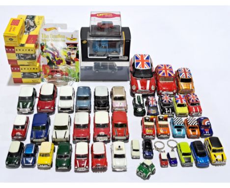 Corgi, Maisto, Mattel Hot Wheels &amp; similar, a mostly unboxed Mini group. Although unchecked for completeness, conditions 