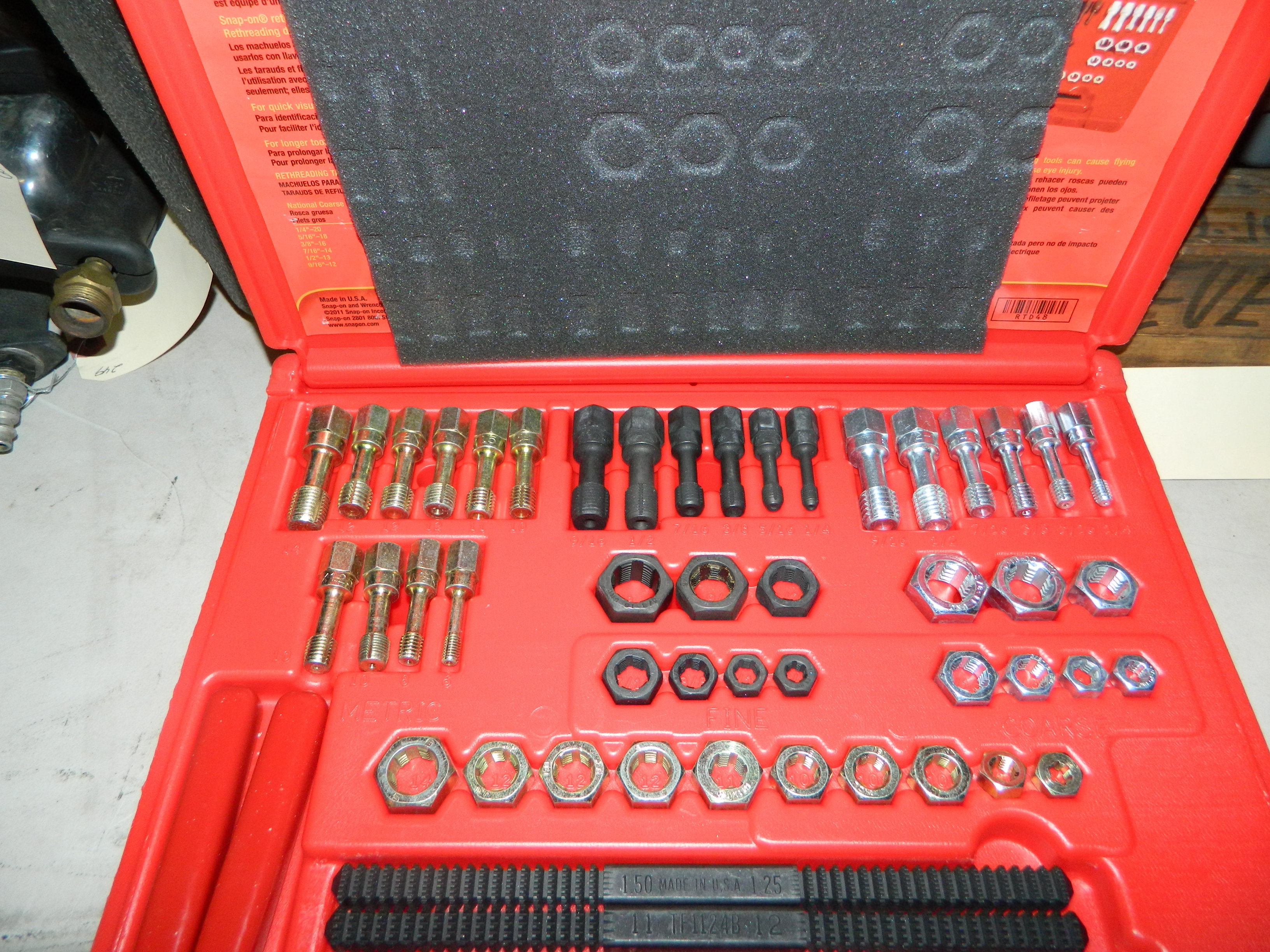 Snap On Thread Repair Kit