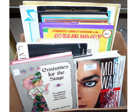 Michael Jackson:  Moonwalk, 1st ed, 1988; other books on show business