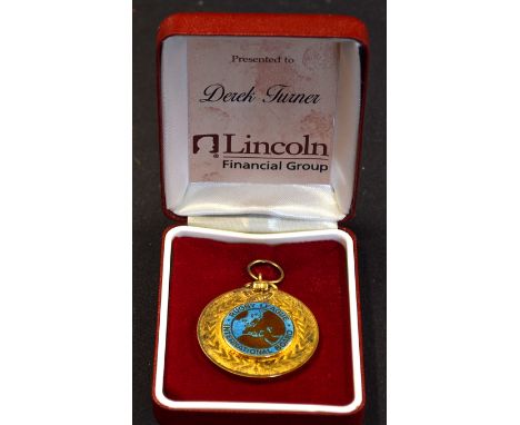 1960 Rugby League World Cup winners medal - rare medal produced in 1990 by Lincoln Financial Group and awarded to the winners