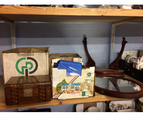 Shelf of assorted