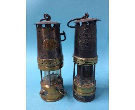 A Patterson Lamps Limited of Gateshead, type GT L9 lamp and a Halewood approved lamp