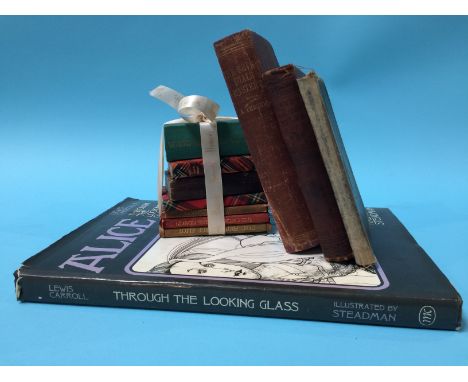 Alice Through the Looking Glass, signed by Ralph Steadman, Agatha Christie 'The Seven Dials Mystery', First edition etc.