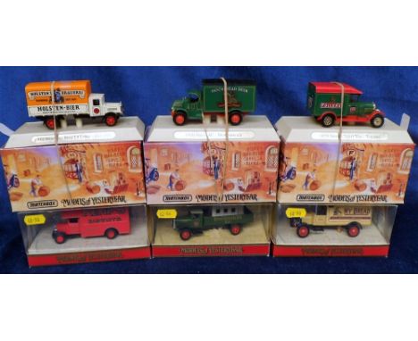 Matchbox Models Of Yesteryear, including Special Edition YS-9 1936 Leyland Cub Fire Engine, Great Beers Of The World Series (