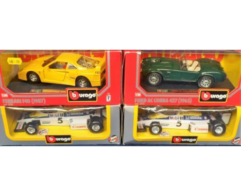 Bburago 1/24 Diecast Models, cod.1510 Ferrari 250 GTO, cod.1501 Citroen 15 CV TA, cod.1502 Jaguar XK120 Roadster and others, 