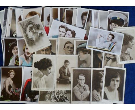 Postcards, entertainment, theatre and cinema selection, approx. 70 cards inc. Silent Stars Picture Portrait Gallery (23), Pic