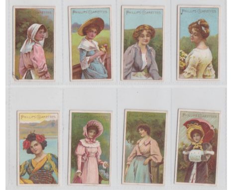 Cigarette cards, Phillip's, a selection of scarce issues inc. Beauties (numbered, B801-B825) (set 25 cards) (some with back d