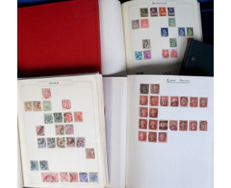 Stamps, a good collection of GB and world stamps, used and mint, QV period onwards, neatly presented in 5 vintage albums, wit