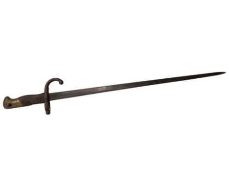 FRENCH BAYONET WITH SCABBARD 