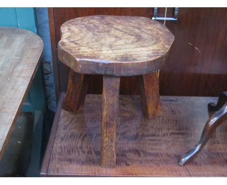 VINTAGE RUSTIC STOOL