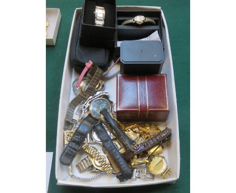 MIXED LOT OF VARIOUS WRISTWATCHES INCLUDING ROTARY 