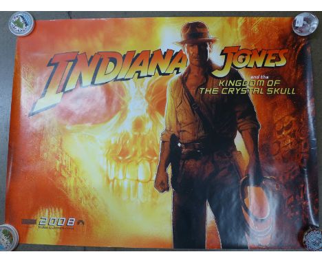 An Indiana Jones and The Kingdom Of The Crystal Skull film poster