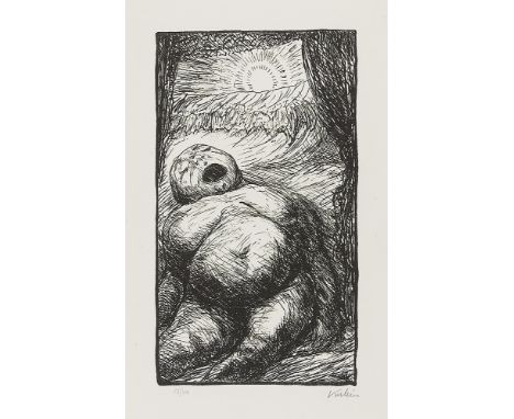 ALFRED KUBIN* (Leitmeritz 1877 - 1959 Wernstein am Inn)Trägheit, 1914Lithografie/Papier, 44,2 x 36 cmsigniert Kubin, datiert 