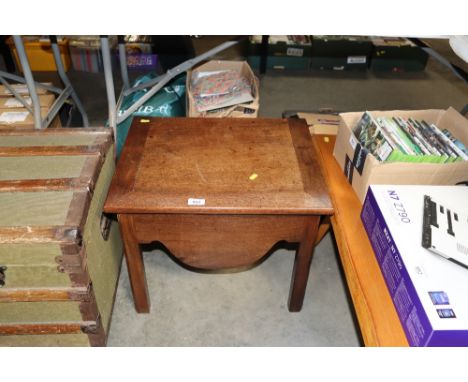 A 19th Century mahogany commode