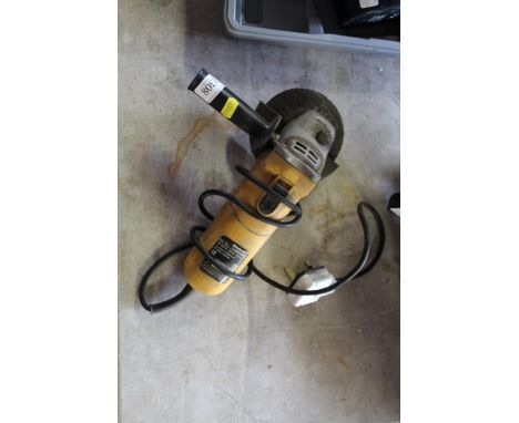An Einhell BWS115-1 angle grinder