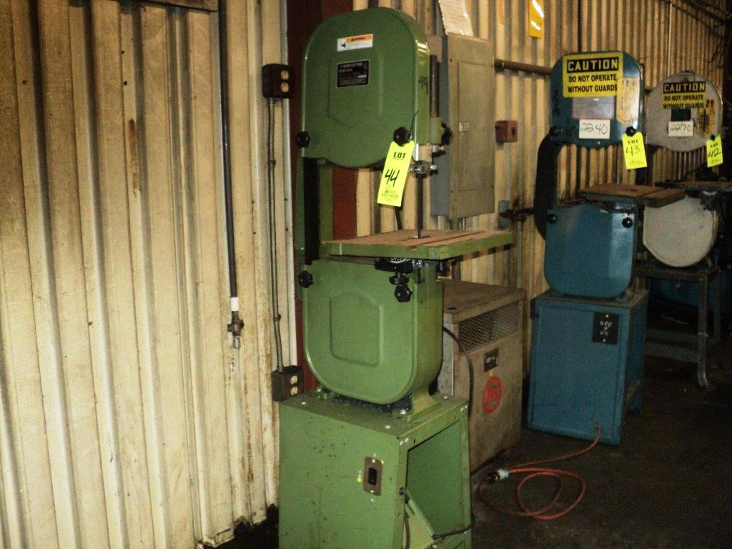 14" WOOD CUTTING BAND SAW STOCK T32208, 1 HP