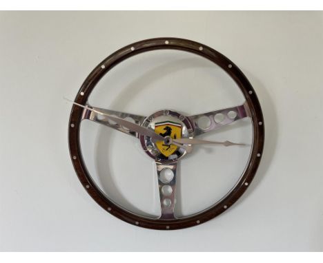 High-quality, walnut wheel rim, alloy spokes with quartz clock. Stylish upcycling!&nbsp;Click here for more details and image