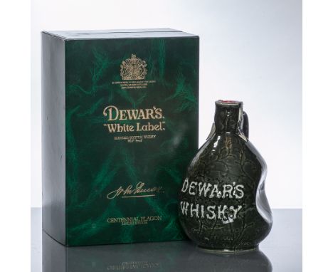 DEWAR'S WHITE LABEL CENTENNIAL FLAGON
Blended Scotch Whisky, Commemorating the 100th Anniversary of Dewar's winning their fir