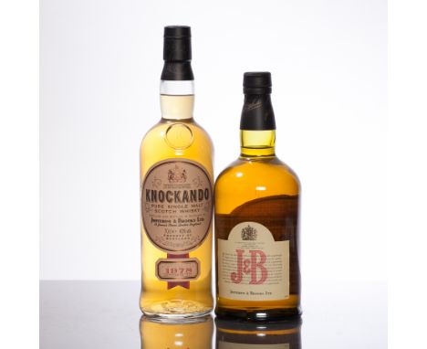 KNOCKANDO 1978
Single Speyside Malt Whisky. Distilled 1978, Bottled 1993 by Justerini & Brooks Ltd, 70cl, 40% volume.
J & B 1