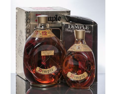 DIMPLE 12 YEAR OLD
Blended De Luxe Scotch Whisky, 1.875 litres, 45° G.L., Labelled for the Spanish market. In box.
DIMPLE
Ble