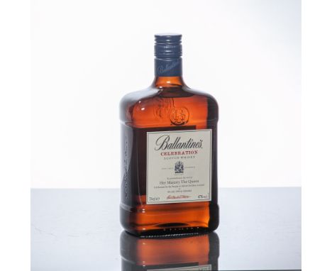 BALLANTINE'S CELEBRATION
Blended Scotch Whisky bottled to commemorate the visit of HM Queen Elizabeth II 4th July 2003 at Kil