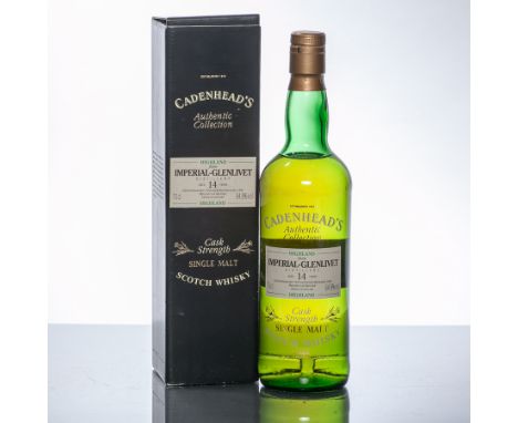 IMPERIAL-GLENLIVET 1979 CADENHEAD'S AGED 14 YEARS
Single Malt Scotch Whisky, distilled November 1979 and bottled November 199