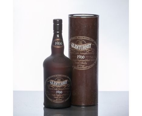 THE GLENTURRET 1966 AGED 27 YEARS
Single Highland Malt Scotch Whisky. Distilled in 1966 and bottled in 1993. 70cl, 80° proof 