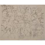 After John Jones, 'The Connoisseurs', Etching, Signed, Titled and Numbered in Pencil, 7.5" x 10".