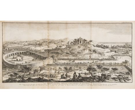 Greece.- Pausanias. Pausanias, ou Voyage Historique de la Grece, translated into French by l'Abbé Gedoyn, 2 vol., engraved fr