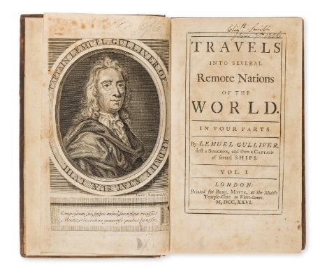 Annotated by a bluestocking.- [Swift (Jonathan)] Travels into Several Remote Nations of the World... by Captain Lemuel Gulliv