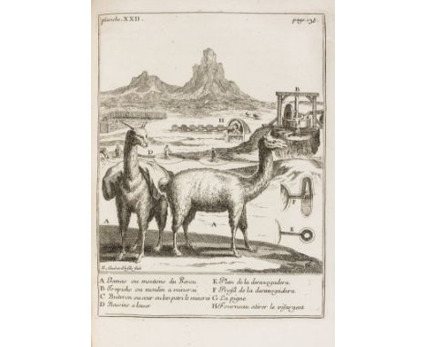 South America.- Frézier (Amédée François) A Voyage to the South-Sea, and along the Coasts of Chili and Peru, in the Years 171