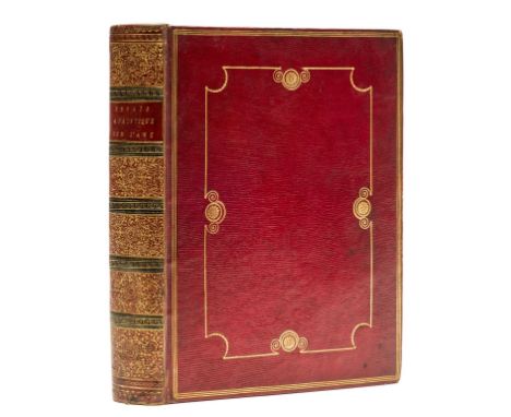 Binding.- Bonnet (Charles) Essai analytique sur les facultés de l'ame, first edition, title in red and black and with engrave