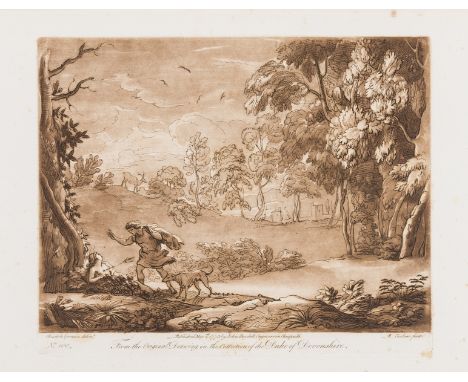 Lorrain (Claude).- Liber veritatis or a collection of prints after the original designs of Claude le Lorrain, 3 vol., 2 mezzo