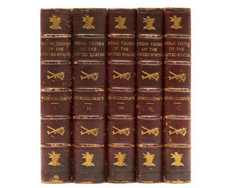 America.- Schoolcraft (Henry R.) Information, respecting the History, Condition and Prospects of the Indian Tribes of the Uni