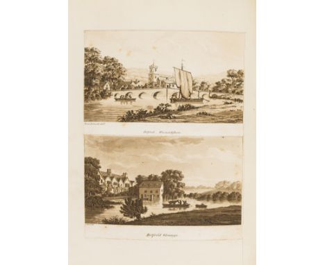 Warwickshire.- Dugdale (Sir William) The Antiquities of Warwickshire, folding engraved frontispiece of Blithe Hall (the autho