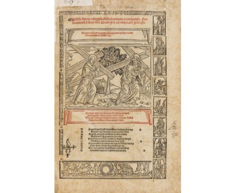 Bartholomaeus de Pisa. [Liber Conformitatum vitae beati Francisci.] Opus. Auree &amp; inexplicabilis &amp; continentie, colla