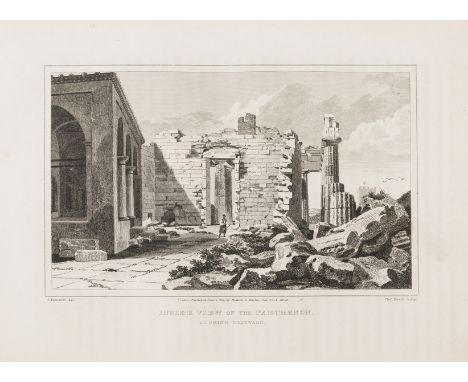Greece.- Antiquities.- Dodwell (Edward) A Classical and Topographical Tour Through Greece, 2 vol., folding engraved map, 2 er