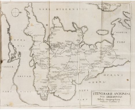 Britain.- Burton (William) A Commentary on Antoninus his Itinerary, or Journies of the Romane Empire, so far as it concerneth