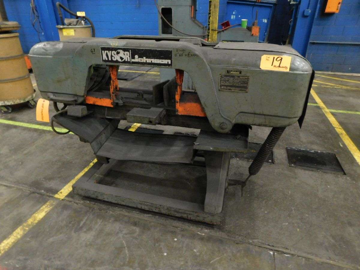 KysorJohnson Model J Horizontal Bandsaw Blade 11' 6 1/2'' X 3/4'' x