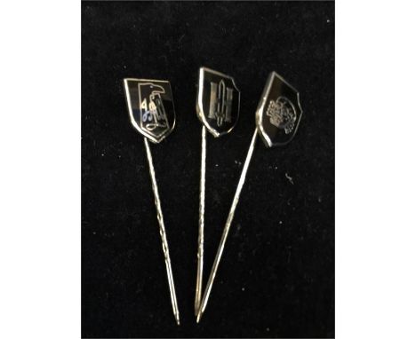 A German WWII Divisional Stick Pins