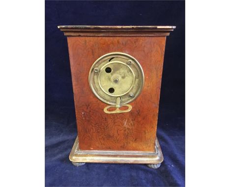 A Zenith wooden mantle clock
