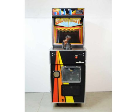 Coin operated shooting game Super ShotCoin operated shooting game Super Shot by Model Racing. Turns on, lights up, makes soun